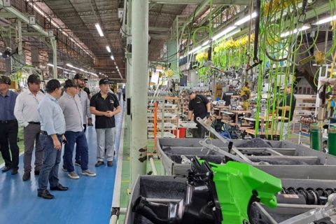 Suframa visita unidade produtiva da Kawasaki no PIM