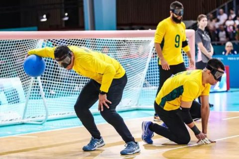Goalball brasileiro encerra participação na primeira fase em Paris