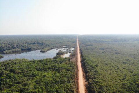 DNIT declara situação de emergência em trechos da BR-319 devido à seca no Amazonas