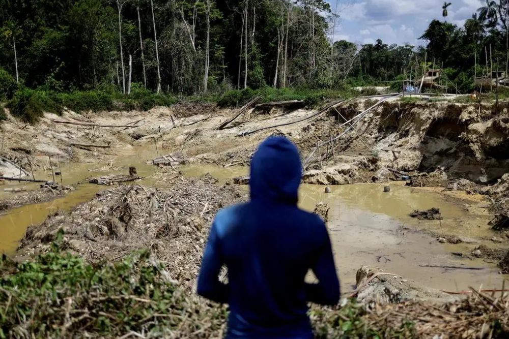 Operação da PF combate garimpo ilegal na Terra Indígena Yanomami Operação da PF combate garimpo ilegal na Terra Indígena Yanomami