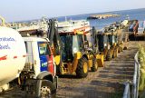 Equipamentos para obras de água e esgoto do Prosai Parintins chegam ao município neste sábado (7)