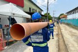 Obras de esgotamento sanitário chegam ao Manoa e beneficiam mais de 16 mil moradores