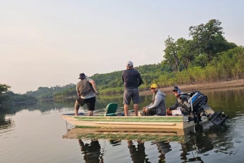 Sema inicia estudo de capacidade e suporte para turismo de pesca esportiva na RDS do Uatumã