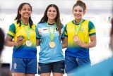 Amazonenses conquistam medalhas de prata e bronze em Campeonato Mundial Universitário de Praia 2024