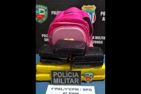Polícia apreende quase 10 kg de cocaína em porto no interior do Amazonas