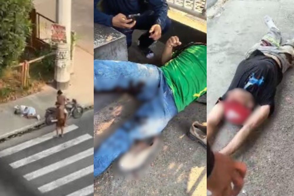 Tiroteio em parada de ônibus deixa quatro feridos no bairro Parque 10 Tiroteio em parada de ônibus deixa quatro feridos no bairro Parque 10