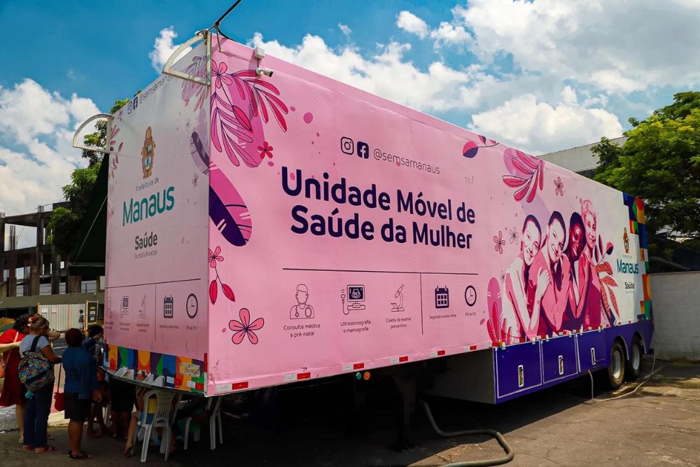 Unidades Móveis de Saúde da Mulher realizam atendimentos em novos endereços de Manaus; confira
