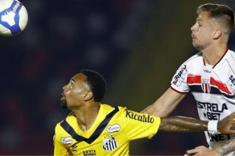 Fora de casa, Santos vence Botafogo-SP por 1 a 0 pela Série B do Brasileirão