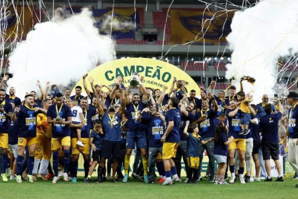 Retrô supera Anápolis e conquista título da Série D do Brasileirão Retrô supera Anápolis e conquista título da Série D do Brasileirão