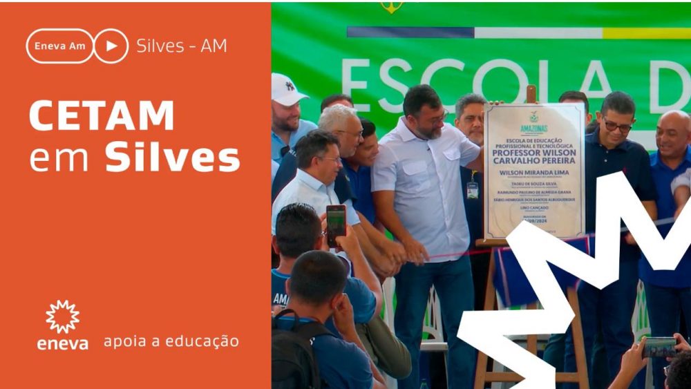Escola t&eacute;cnica em Silves funciona em tempo integral ap&oacute;s reforma da Eneva