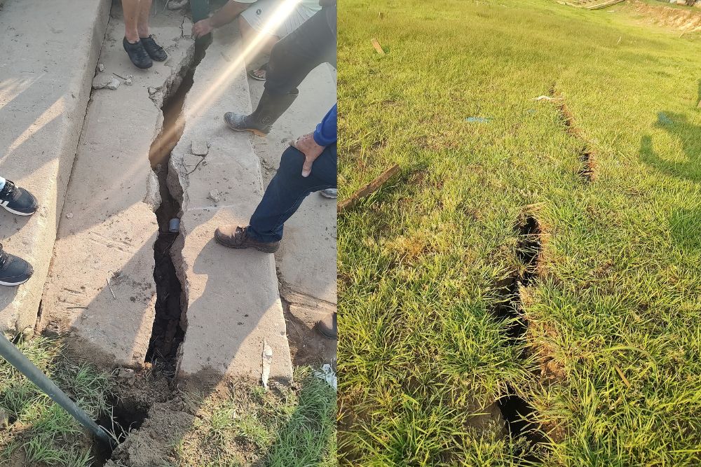 Rachadura em Autazes Rachadura em Autazes