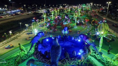 Parque Gigantes da Floresta inaugura segunda etapa e ganha mais de 500 novos elementos artísticos