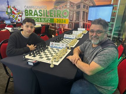 Com mais de 120 atletas na disputa, Campeonato Brasileiro de Xadrez consagra campeão do ritmo rápido em Manaus