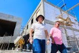 Prefeito David Almeida vistoria obras da nova USF na zona Oeste de Manaus