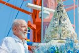 Lula desembarca em Belém e participa do Círio de Nazaré