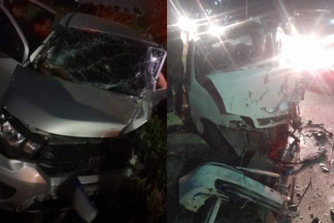 Acidente envolvendo dois carros deixa um morto e cinco feridos na AM-070