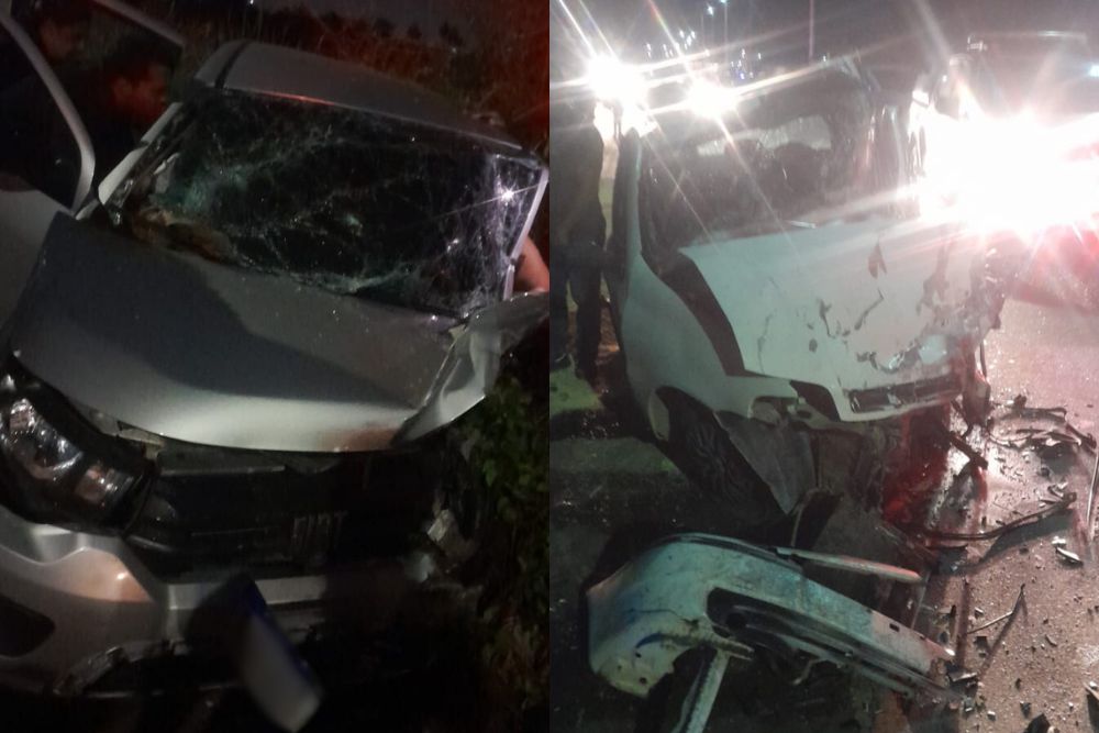 Acidente envolvendo dois carros deixa um morto e cinco feridos na AM-070 Acidente envolvendo dois carros deixa um morto e cinco feridos na AM-070