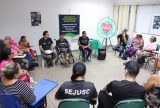Sejusc promove roda de conversa sobre lutas e desafios para inclusão de PcDs