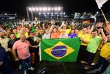 David Almeida recebe apoio de líderes do Movimento Cristão de Direita em encontro com mais de 18 mil fiéis