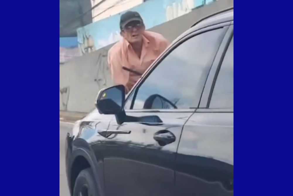 Motorista arrasta idoso em avenida de Manaus e caso viraliza nas redes sociais
