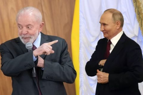 Putin conversa com Lula sobre acidente e lamenta ausência do brasileiro na cúpula do Brics