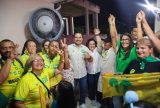 Capitão Alberto Neto reúne apoiadores em grande evento no bairro da Paz