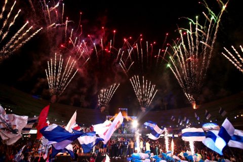 Público celebra 355 anos da capital em primeira noite do ‘Boi Manaus 2024’