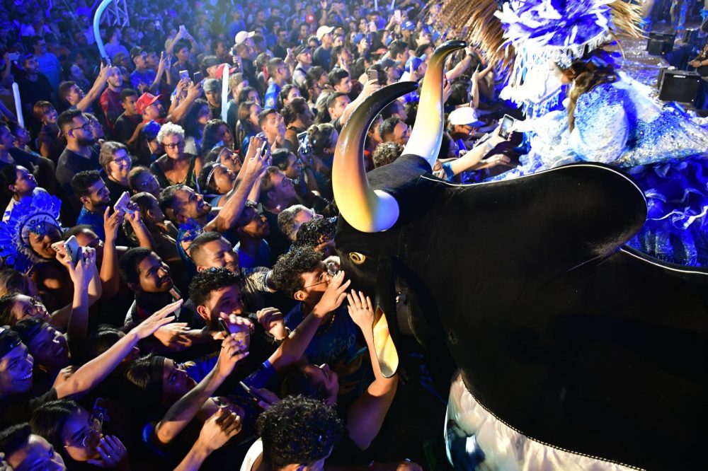 Boi Caprichoso celebra aniversário de Manaus com show especial no Sambódromo Boi Caprichoso celebra aniversário de Manaus com show especial no Sambódromo