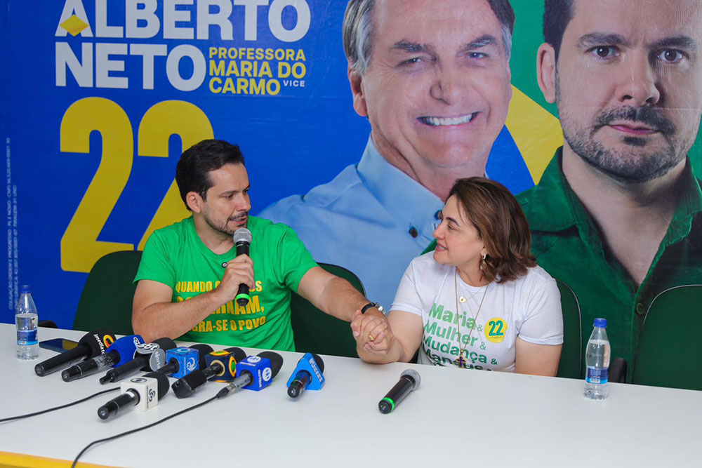Alberto Neto e Maria do Carmo dizem que foram derrotados pela máquina e agradecem votação Alberto Neto e Maria do Carmo dizem que foram derrotados pela máquina e agradecem votação