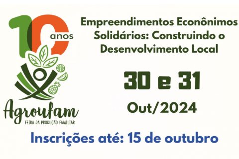 NUSEC/Ufam realiza os “10 anos da Feira Agroufam” nos dias 30 e 31 de outubro