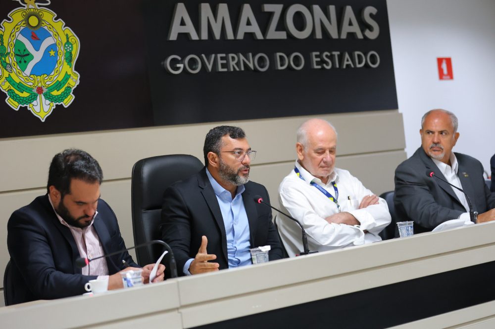 Wilson Lima re&uacute;ne-se com representantes do com&eacute;rcio para debater regulamenta&ccedil;&atilde;o da reforma tribut&aacute;ria
