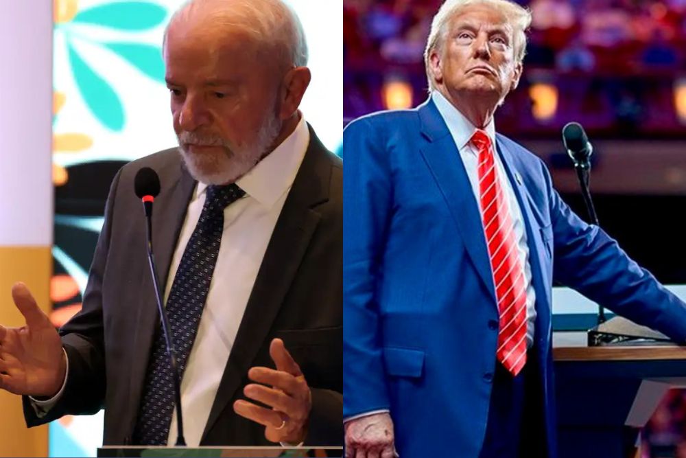 Lula parabeniza Trump por vitória na eleição dos EUA