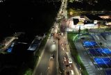 Novo trecho da avenida Ephigênio Salles passa por obras de alargamento em Manaus