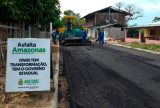 Asfalta Amazonas: Pavimentação no Mocambo é concluída e obras avançam no Caburi, em Parintins