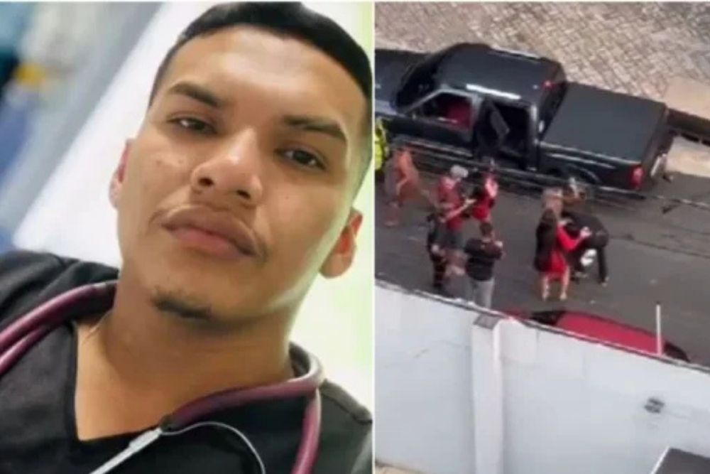 Enfermeiro é morto a tiros ao sair de bar no bairro Nossa Senhora das Graças Enfermeiro é morto a tiros ao sair de bar no bairro Nossa Senhora das Graças