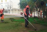 Ações de limpeza são intensificadas no Centro de Manaus e em pontos estratégicos da cidade