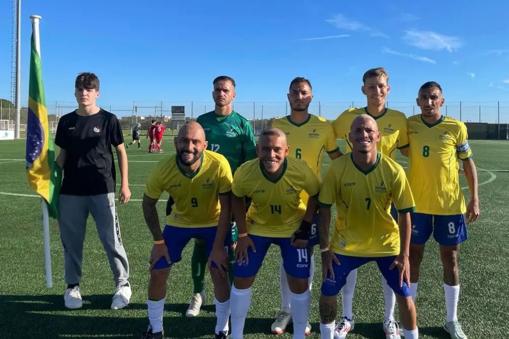Brasil goleia Canadá na estreia do mundial de futebol para paralisados cerebrais Brasil goleia Canadá na estreia do mundial de futebol para paralisados cerebrais