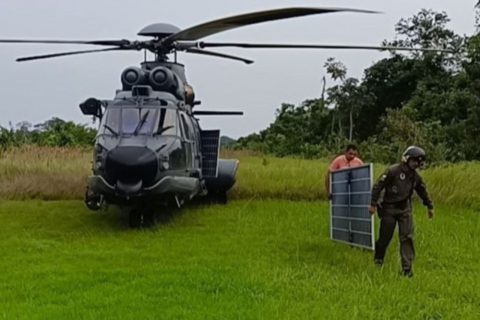 Governo Federal beneficia mais uma comunidade Yanomami com energia solar