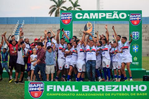 Fast Clube bate Amazonas e conquista título de campeão do Barezinho Sub-194'1
