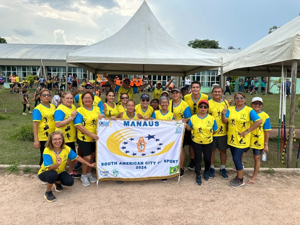24&ordf; edi&ccedil;&atilde;o das Olimp&iacute;adas da Terceira Idade re&uacute;ne mais de 400 idosos em Manaus