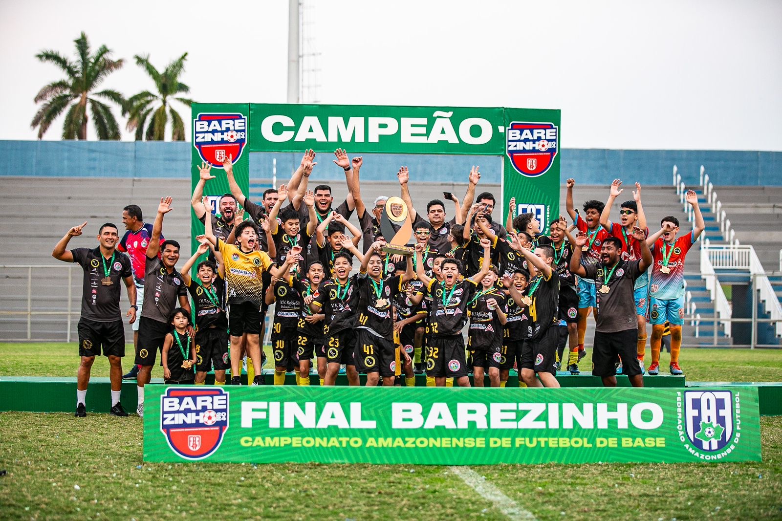 Craques do Futuro &eacute; o campe&atilde;o invicto do Barezinho sub-12 de 2024