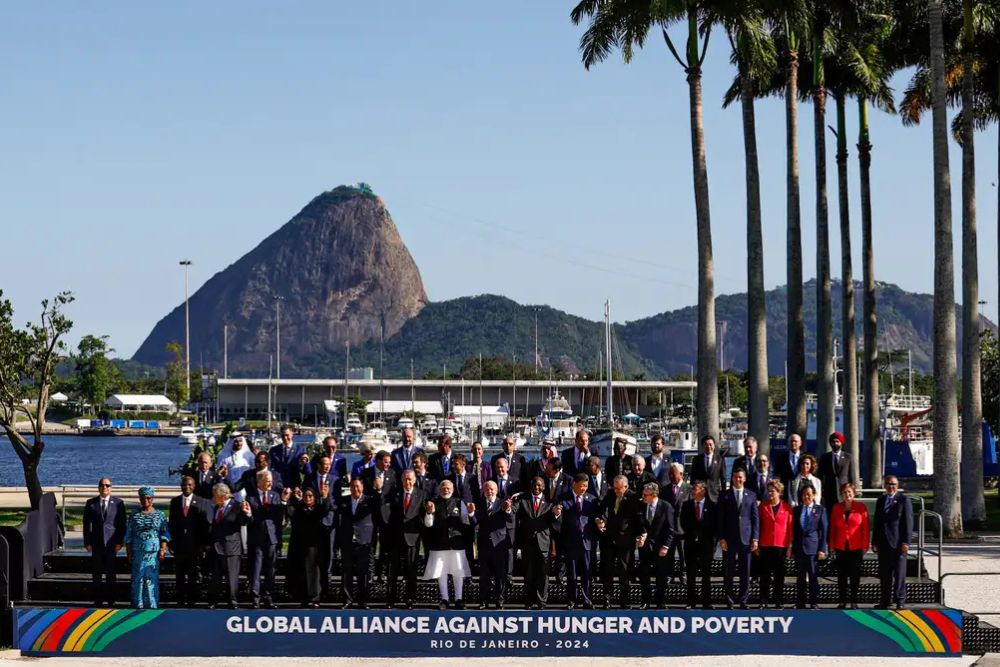 Líderes do G20 aprovam taxação dos super-ricos Líderes do G20 aprovam taxação dos super-ricos