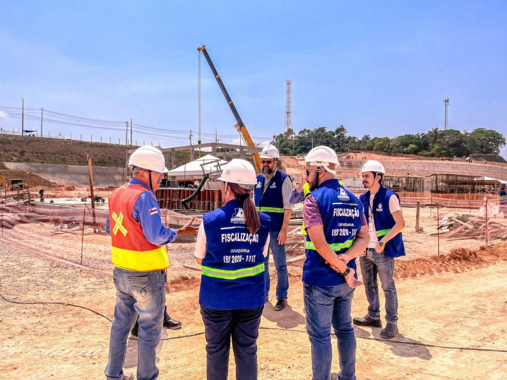 Arsepam realiza visita técnica à construção da Usina Termelétrica (UTE) Manaus I Arsepam realiza visita técnica à construção da Usina Termelétrica (UTE) Manaus I