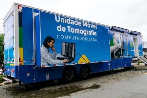 Carretas da Saúde e de Tomografia realizaram mais de 26 mil exames de imagem até outubro