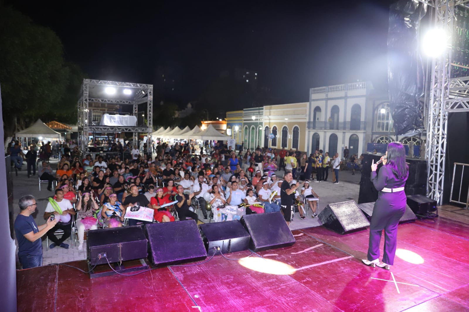 Festival Gospel na pra&ccedil;a S&atilde;o Sebasti&atilde;o atrai fi&eacute;is e promete se consolidar