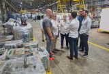 Comitiva da Suframa visita instalações da empresa PAM Plásticos em Manaus