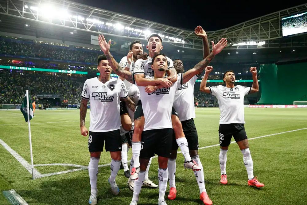 Botafogo vence Palmeiras por e 3 a 1 e reassume lideran&ccedil;a do Brasileir&atilde;o