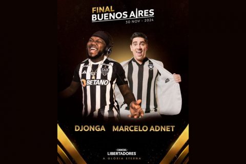 Djonga e Marcelo Adnet vão se apresentar em show da Final da Libertadores