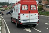 Colisão entre motocicletas deixa dois feridos na Avenida das Flores, em Manaus