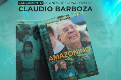Cláudio Barboza comemora 49 anos de jornalismo com livro de memórias sobre Amazonino